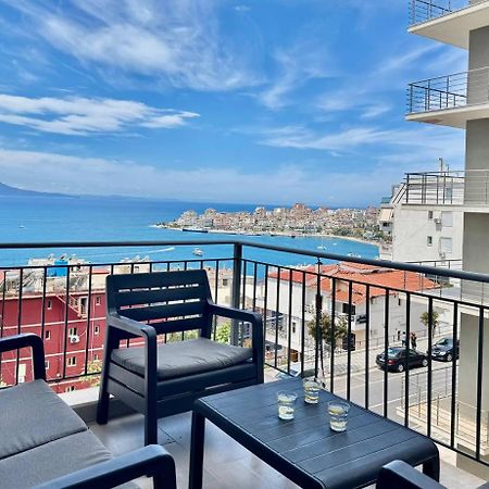 Sea And City View Apartment Sarandë Exterior foto