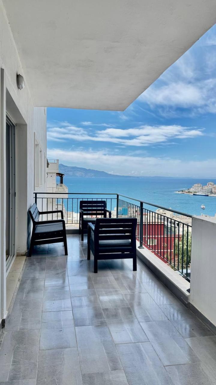 Sea And City View Apartment Sarandë Exterior foto