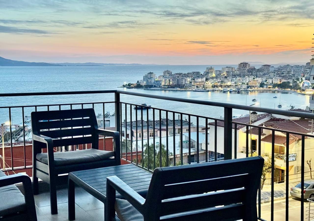 Sea And City View Apartment Sarandë Exterior foto